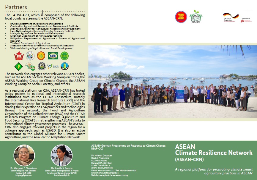 Flyer: ASEAN Climate Resilience Network (ASEAN-CRN)